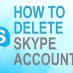 Feature image for how to delete Skype account