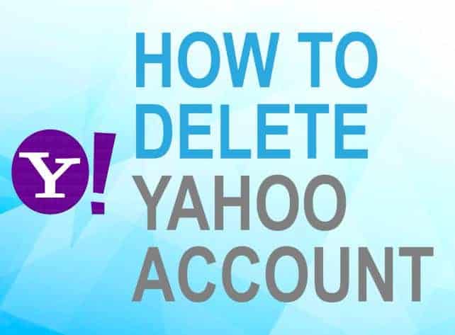 How To Delete Yahoo Account