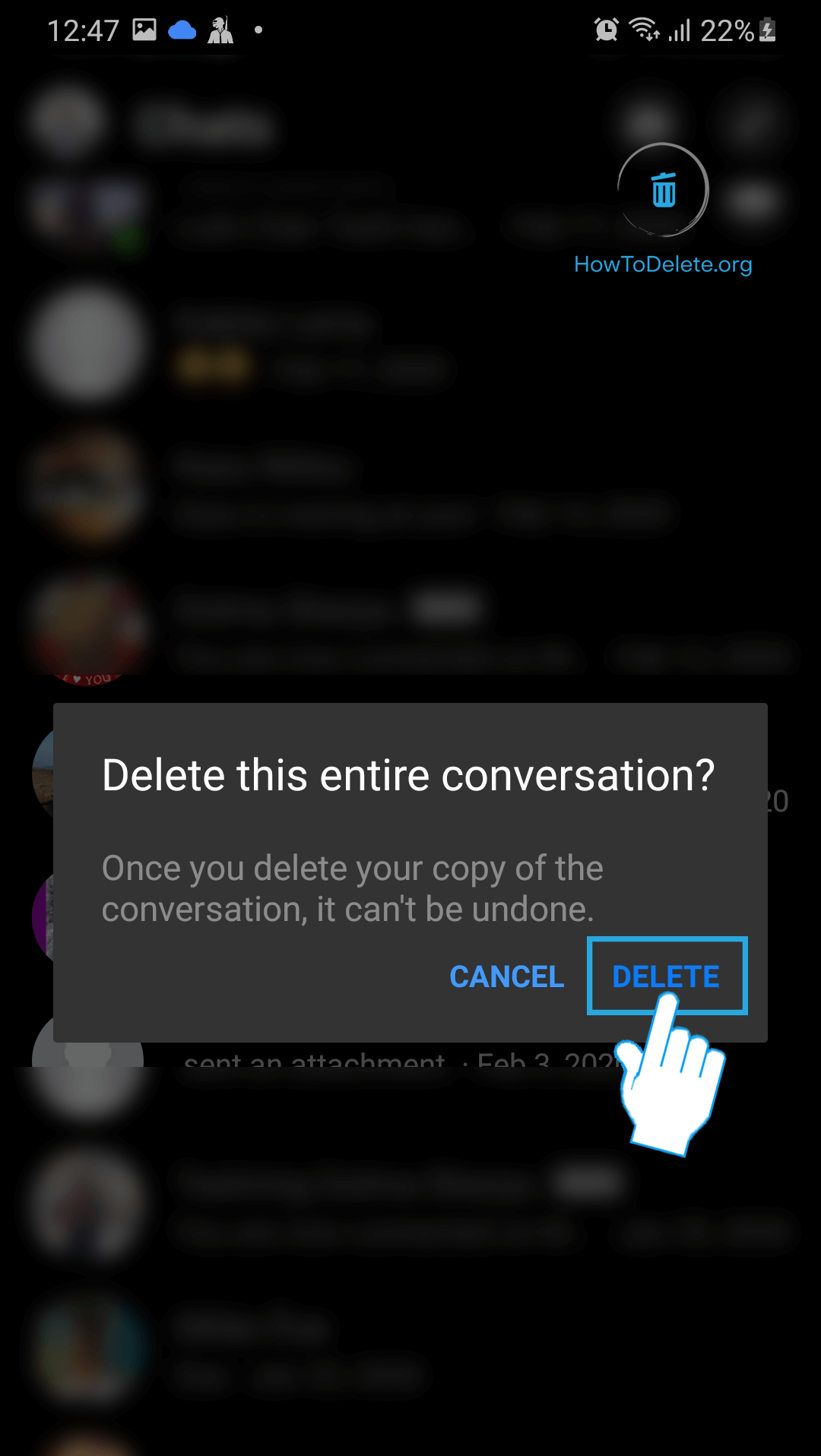 How to Delete Messages on Messenger in 14  Delete Conversation