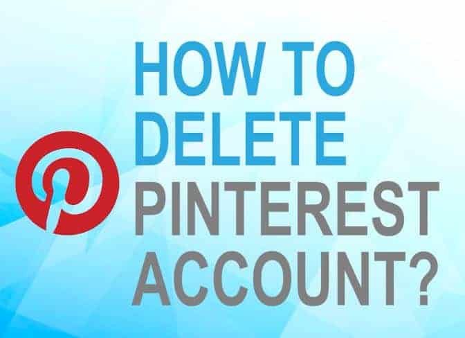 Delete Pinterest Account