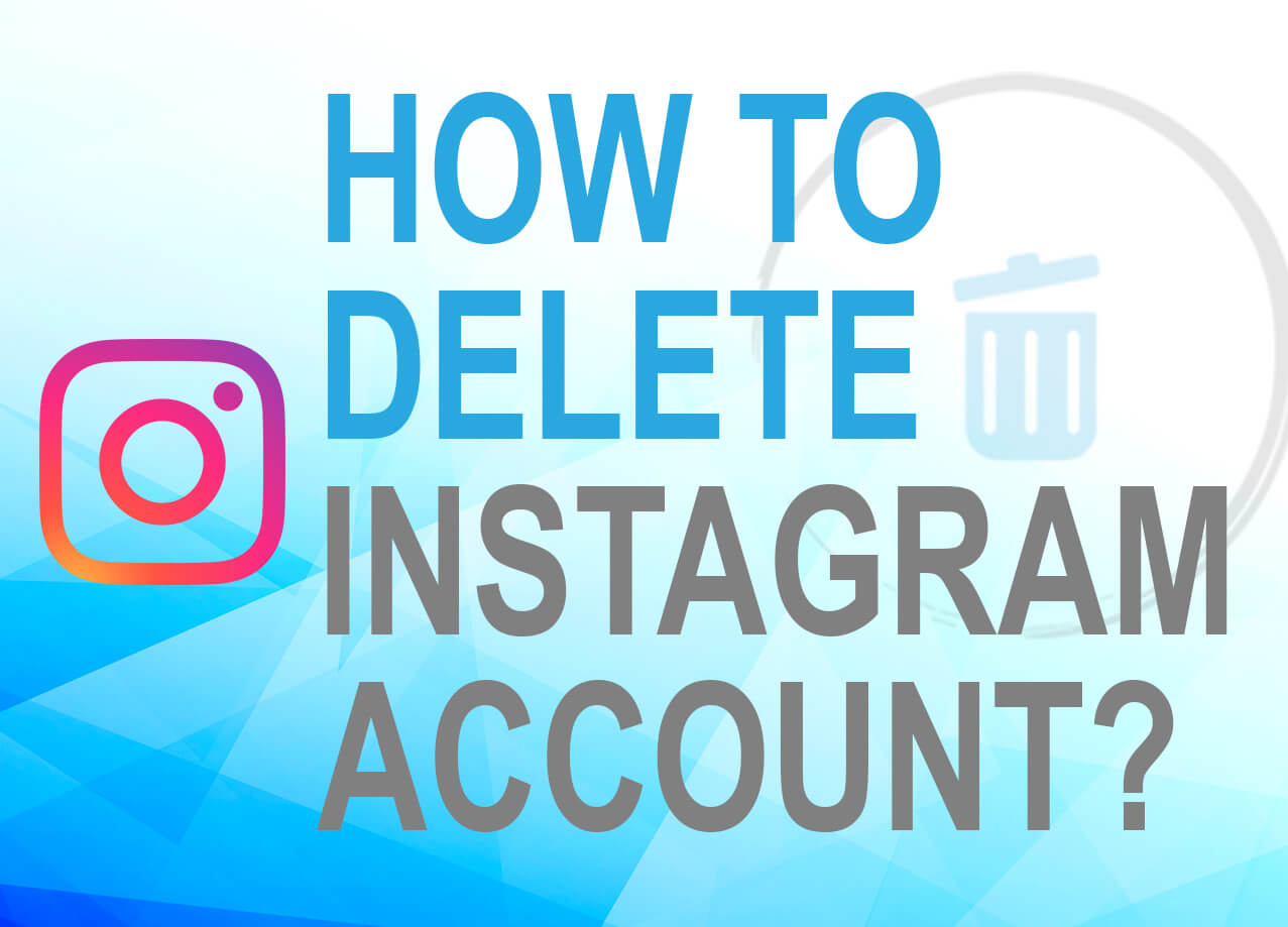 delete instagram account permanently 2019