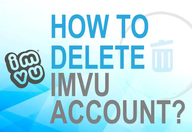 Delete IMVU account