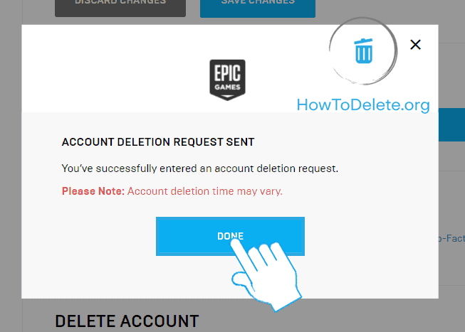 Delete Epic Games Account To Delete Fortnite And Other Games