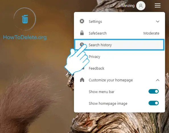 Delete Bing History Clear Individual Or All Bing Search History Now 