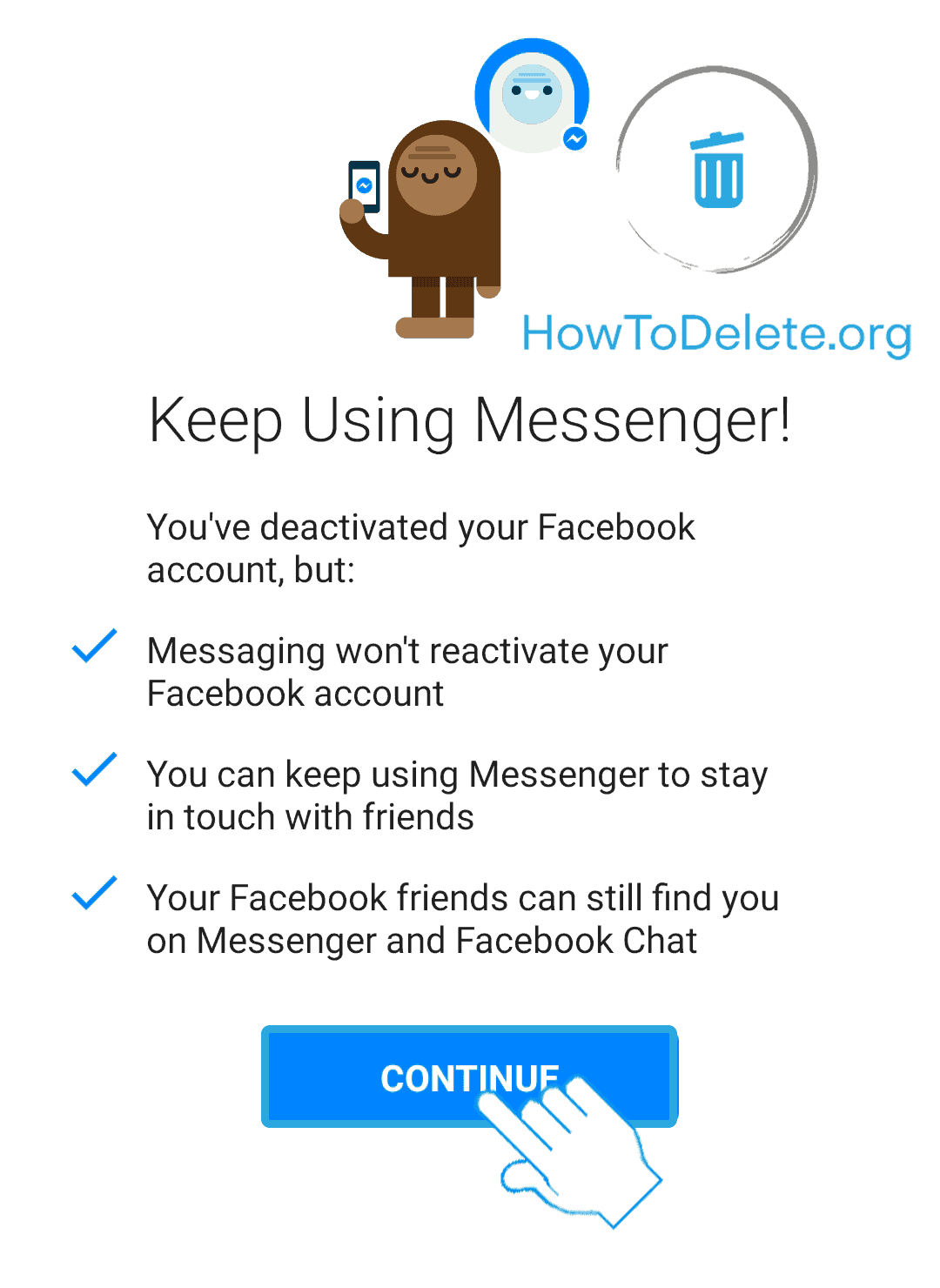 How To Deactivate Messenger Stop People From Messaging You