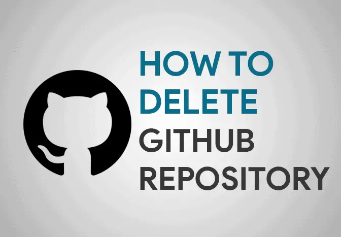 How To Delete a Github Repository