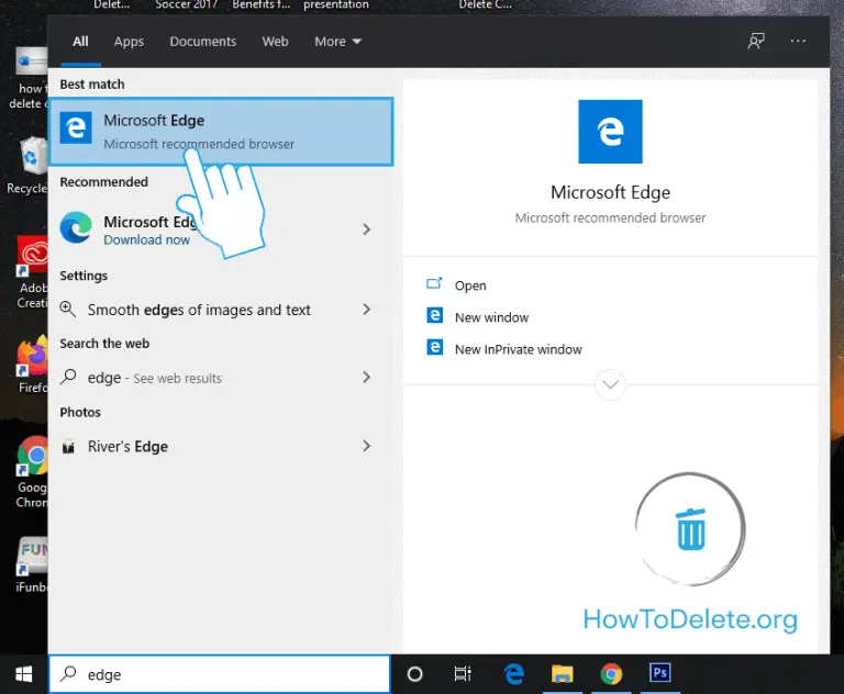how to delete microsoft edge from pc