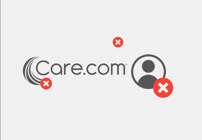 Delete care.com account