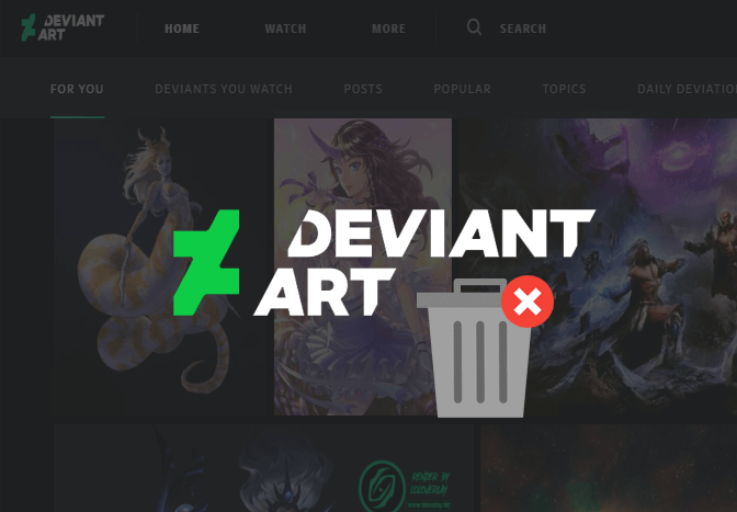 How to Permanently Deactivate a DeviantArt Account