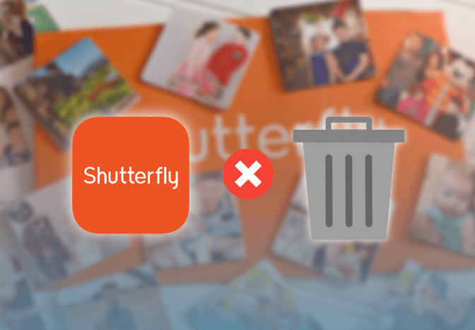 Delete Shutterfly account