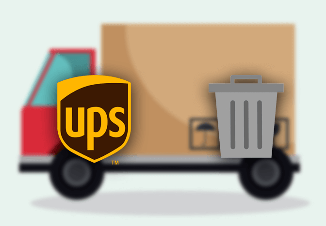 Delete UPS account