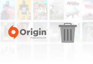 Delete EA Origin account