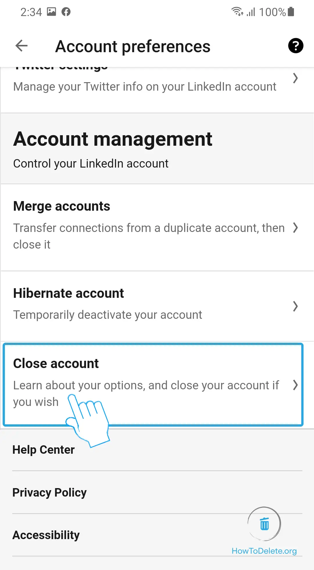 How to Delete your LinkedIn Account in 20 [Updated] - HowToDelete