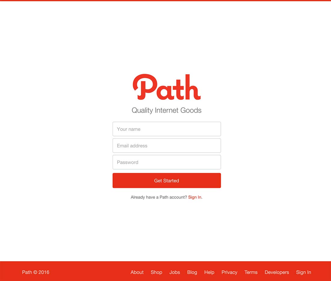 How to delete your Path account?