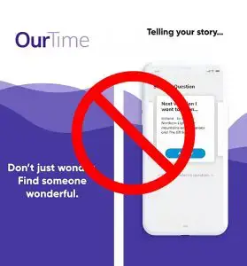 Is you someone online can tell if on ourtime? how Worst Online